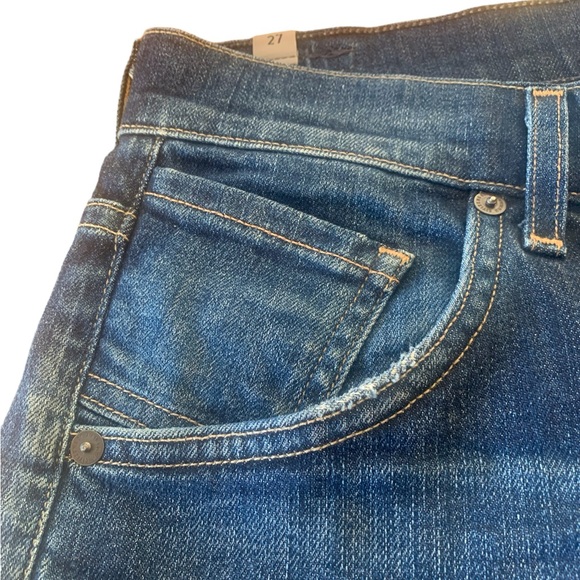 💐CITIZENS OF HUMANITY Skylar Button Fly Cutoff Jean Shorts size 27 - Picture 8 of 14